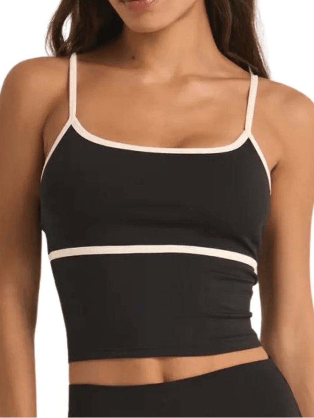 Z Supply High Contrast Tank Top and 7/8 Legging Set - Picture 4 of 5
